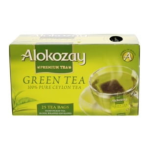 Alokozay Green Tea Bag 25's 50g