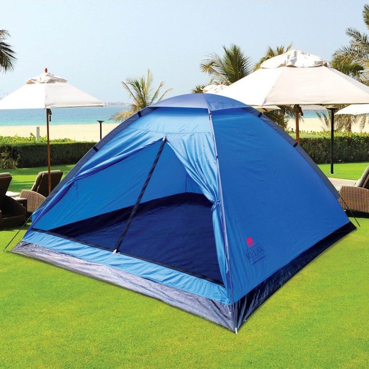 Relax Camping Tent 63200BS- 2person Assorted
