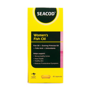 Seacod Women’s Fish Oil Capsules 60 pcs