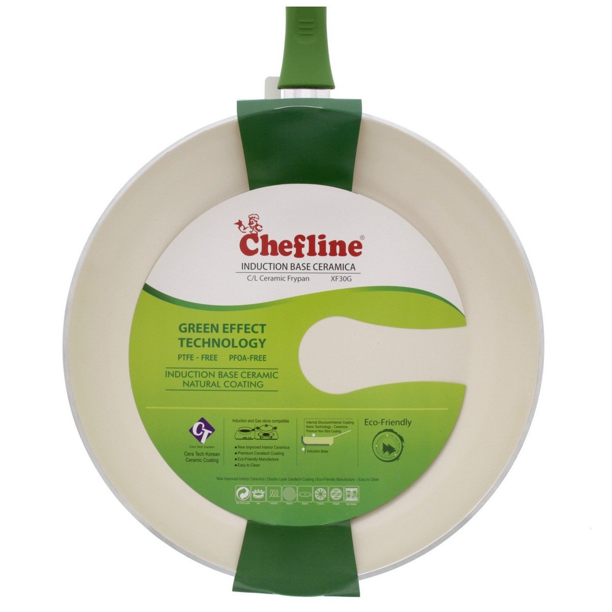 Chefline Ceramic Fry Pan XF26G 26cm
