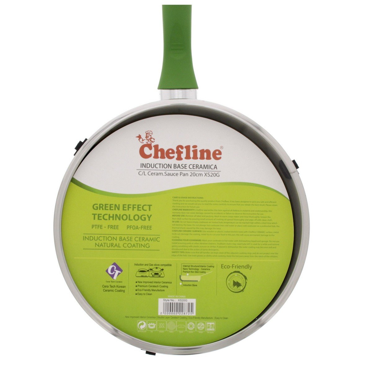 Chefline Ceramic Sause Pan XS20G 20cm
