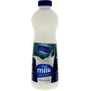 Al Rawabi Fresh Milk Full Cream 1Litre