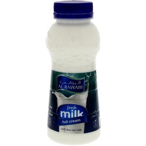Al Rawabi Fresh Milk Full Cream 250ml