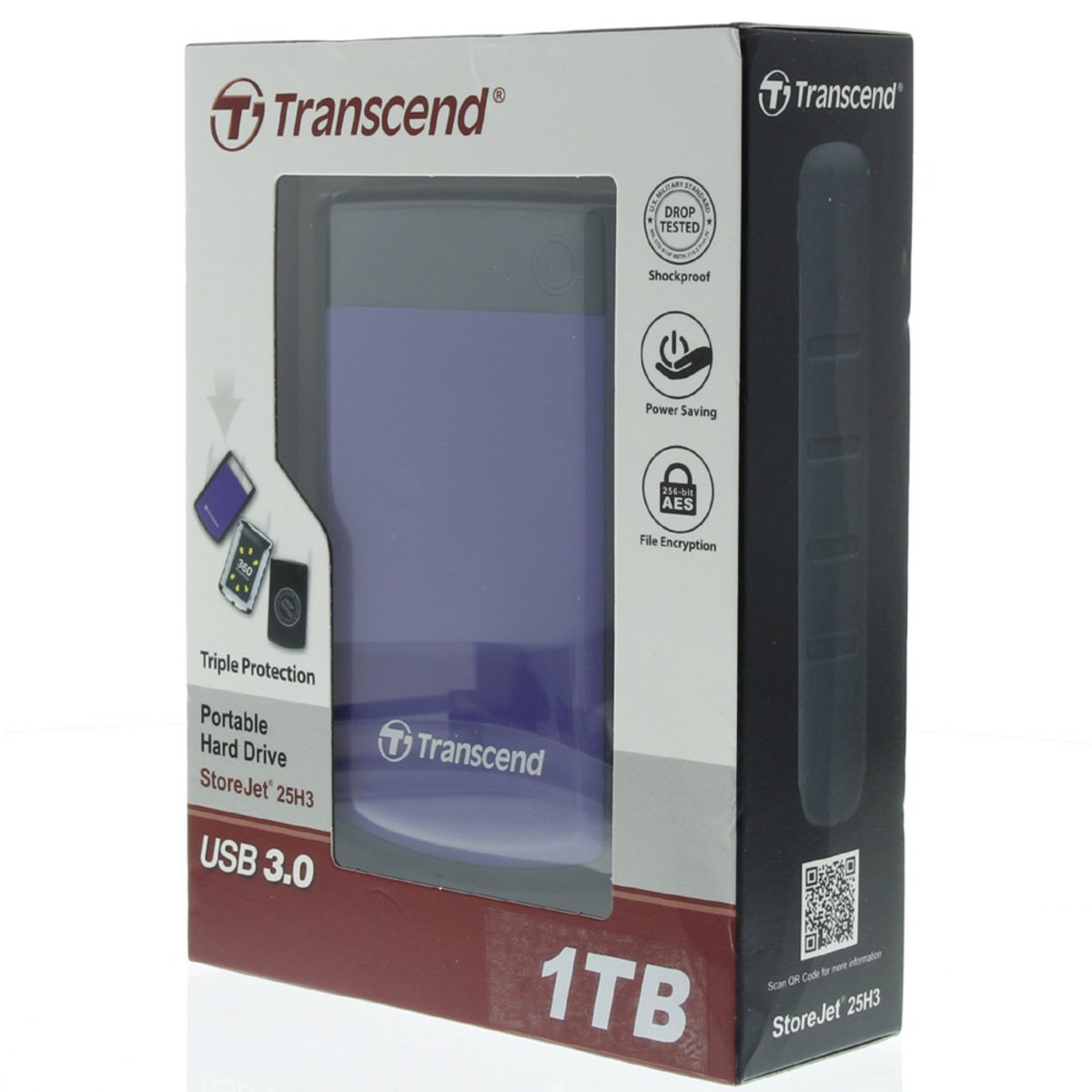 Transcend External HDD TS1TSJ25H3P 1TB 3.0