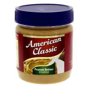 اشتري قم بشراء امريكان كلاسيك زبدة فول سوداني خشنة 340 جم Online at Best Price من الموقع - من لولو هايبر ماركت Peanut Butter في الامارات
