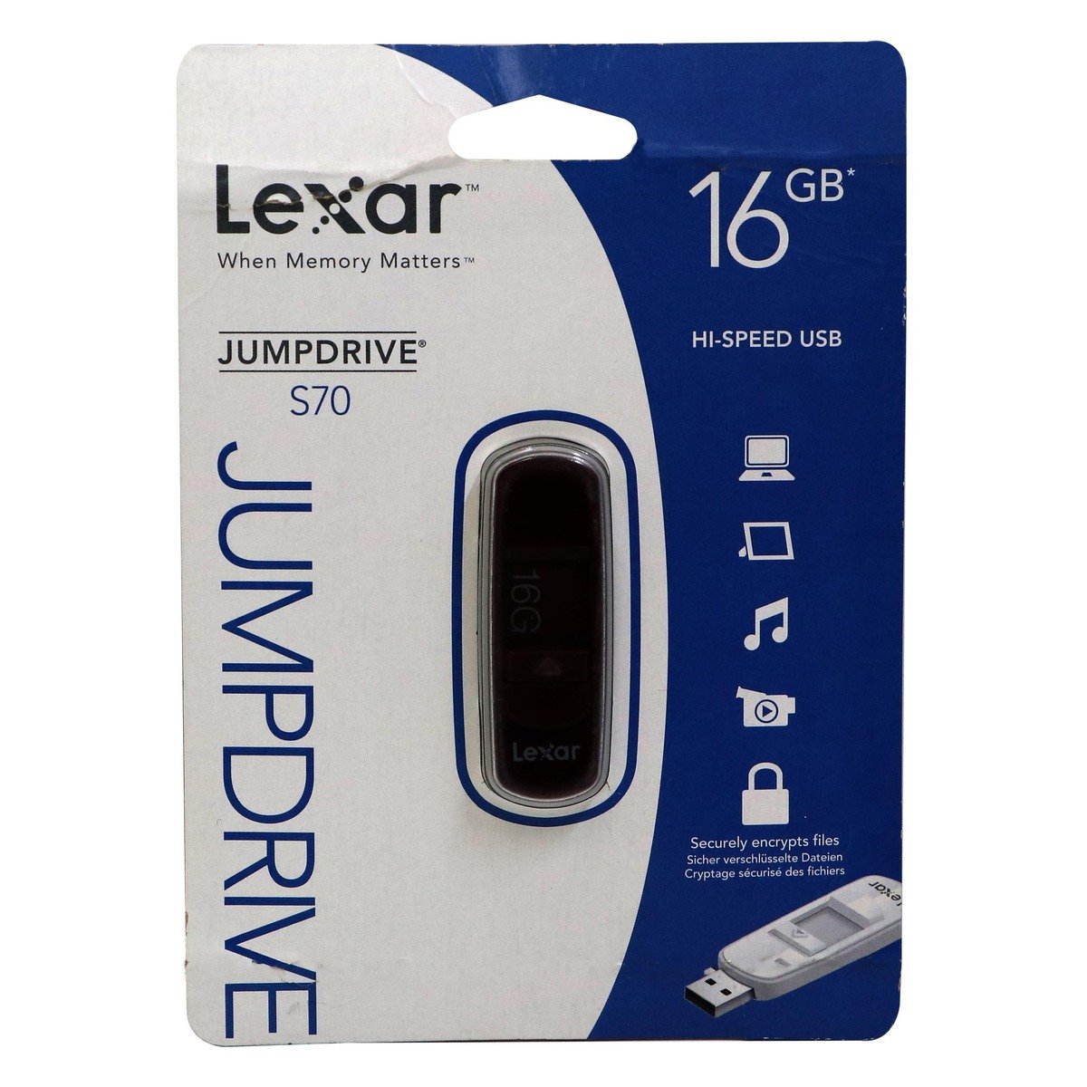 Lexar Jump  S70 16GB Flash Drive