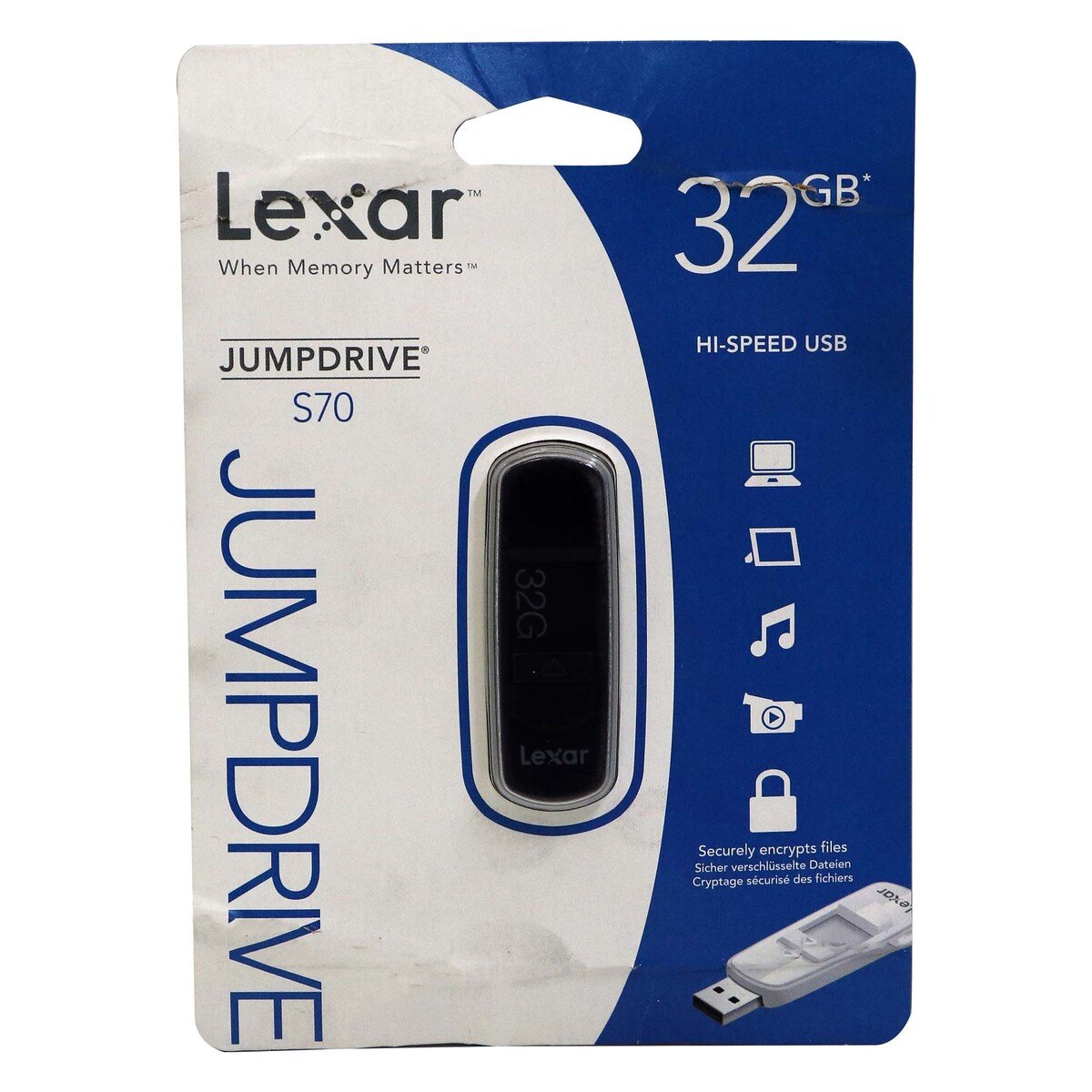 Lexar Jump  S70 32GB Flash Drive