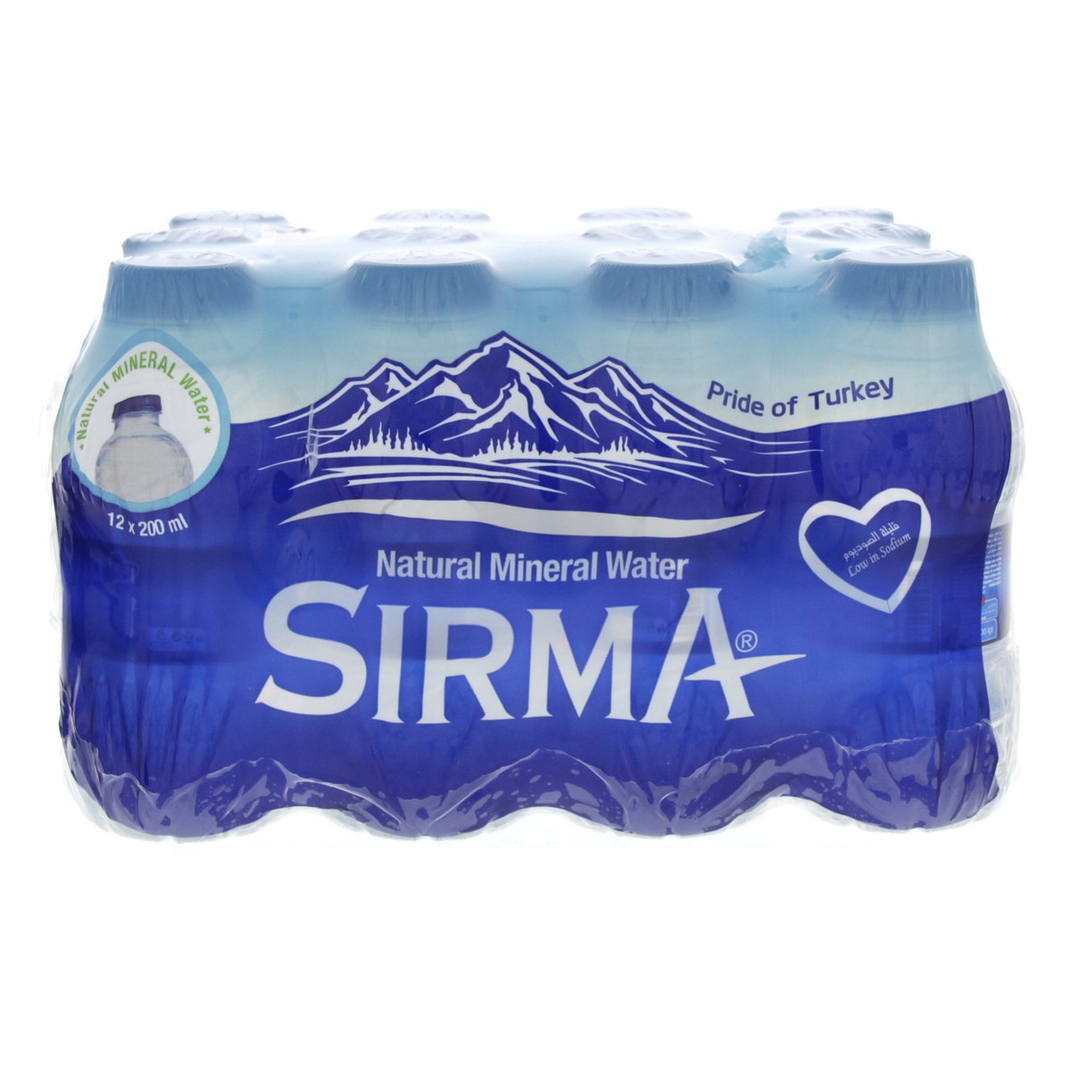 Sirma Natural Mineral Water 12 x 200 ml