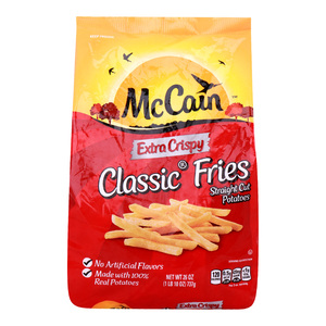 McCain Extra Crispy Classic Fries (Straight Cut Potatoes) 737 g