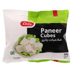 LuLu Frozen Paneer Cubes 200g