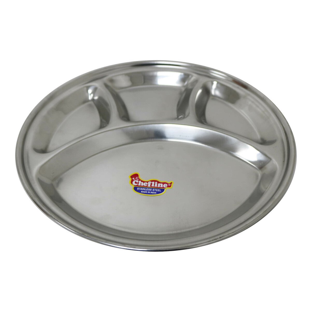 Chefline Stainless Steel Mess Thali No.14 Ind