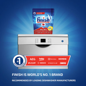Finish Dishwasher Detergent  Tabs Lemon 28Tabs 448g