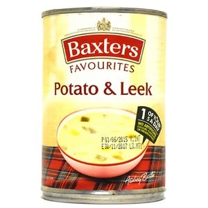 Baxters Favourites Potato & Leek Soup 400g