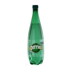 Perrier Natural Sparkling Mineral Water Regular 1Litre