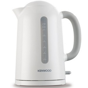 Kenwood 1.6 Litre Kettle, 3000 Watts with Auto Shut-Off & Removable Mesh Filter White, Jkp210.