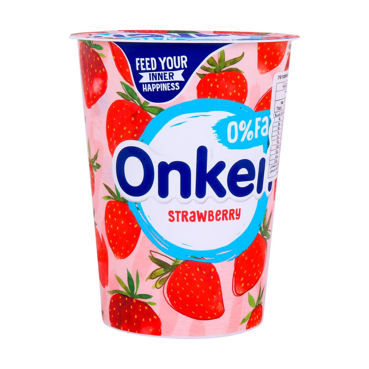 Onken 0% Fat Strawberry Biopot Yogurt 450 g