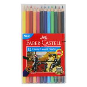 Faber Castell Classic Colour Pencil Slim Flexi 12pcs