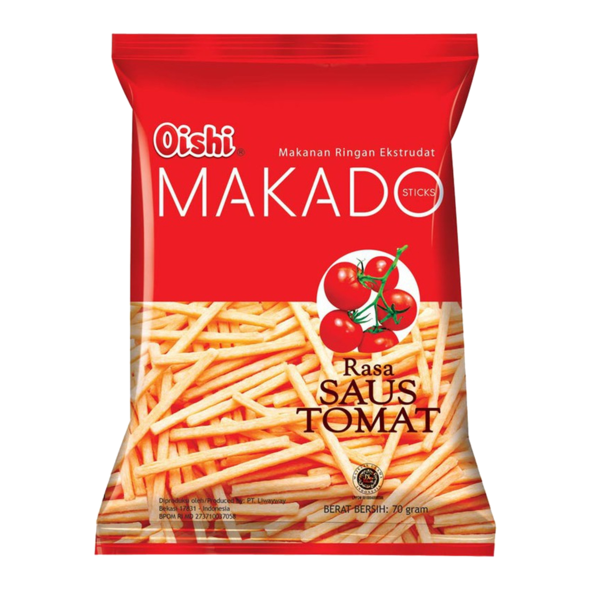 Oishi Makado Saus Tomat 65g