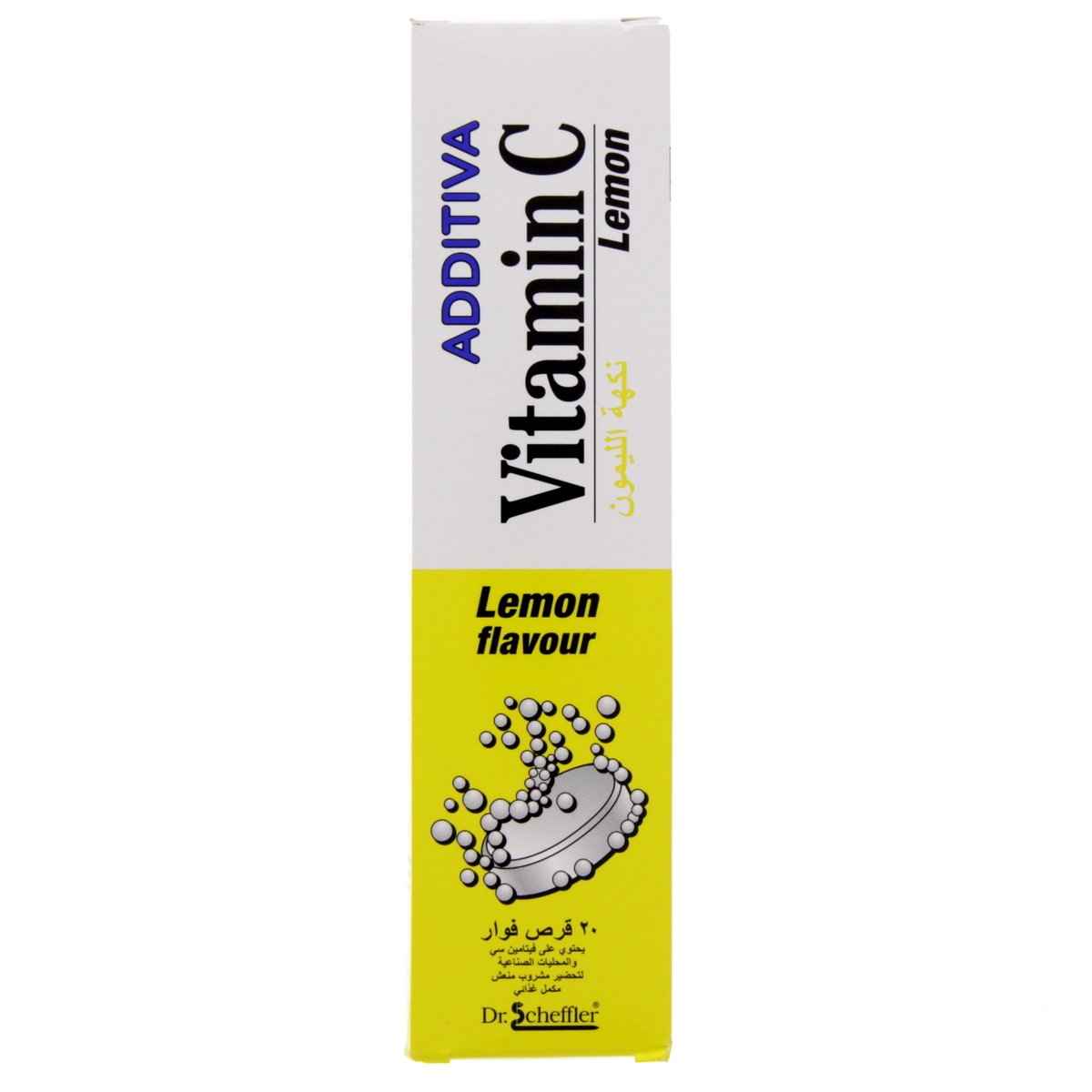 Additiva Lemon Flavour Vitamin C 20 pcs