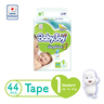 BabyJoy Compressed Tape Diaper Size 1 Newborn Value Pack Up to 4kg 44 Count