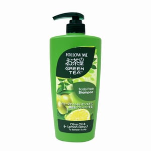 Follow Me Green Tea Shampoo Scalp Care 650ml