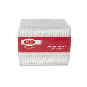 LuLu Cotton Buds Rectangular Pack 300pcs
