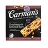 Carman's Dark Choc Cranberry & Almonds Bar 210g