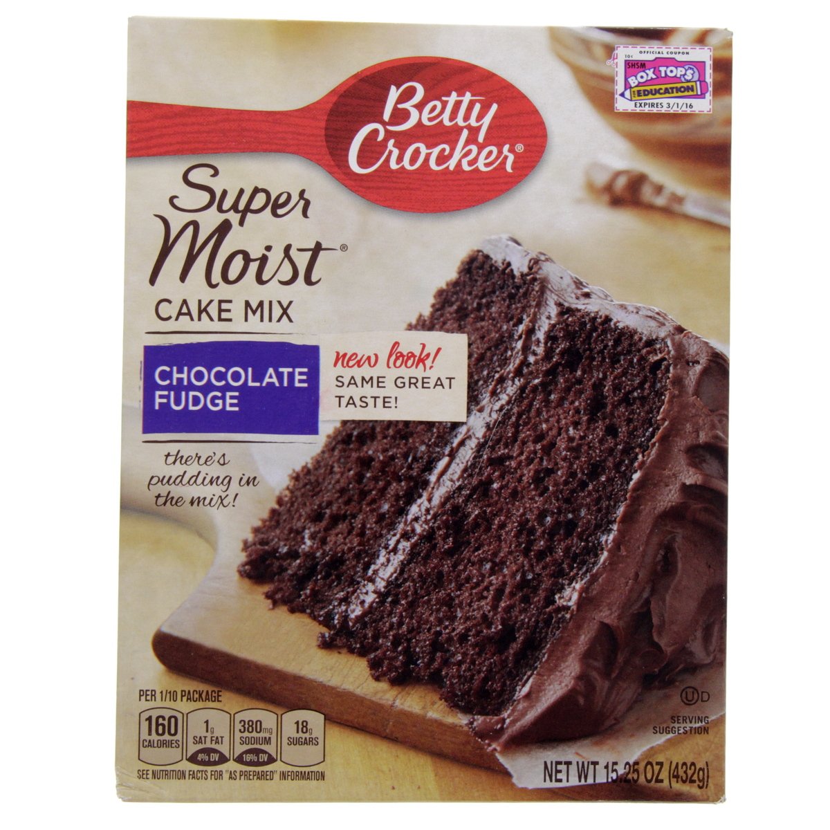 Betty Crocker Super Moist Cake Mix Chocolate Fudge 432 g
