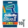 Gillette Blue II Plus Men’s Disposable Razors 10pcs