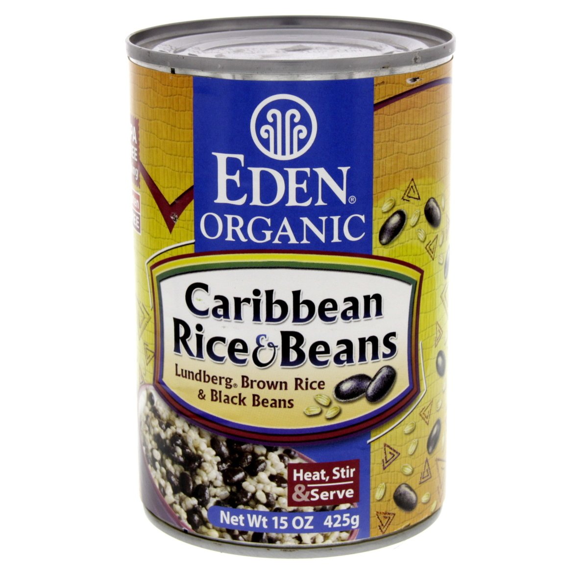 Eden Organic Caribbean Rice And Beans 425 g