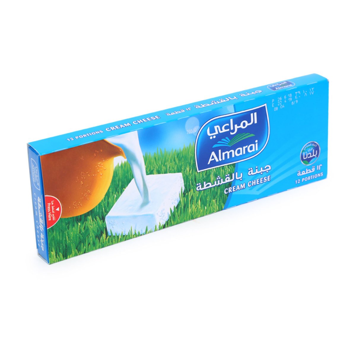 Buy Almarai Cream Cheese 12 Portions 216 g Online at Best Price | Portion Cheese | Lulu UAE in Saudi Arabia