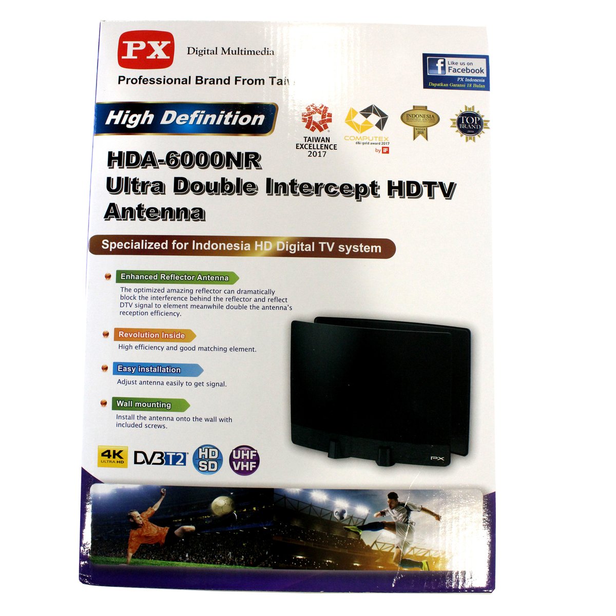 PX Ind Dig Ant HDA-6000NR HDTV
