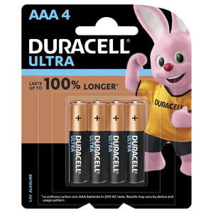 Duracell Ultra AAA Battery 4pcs