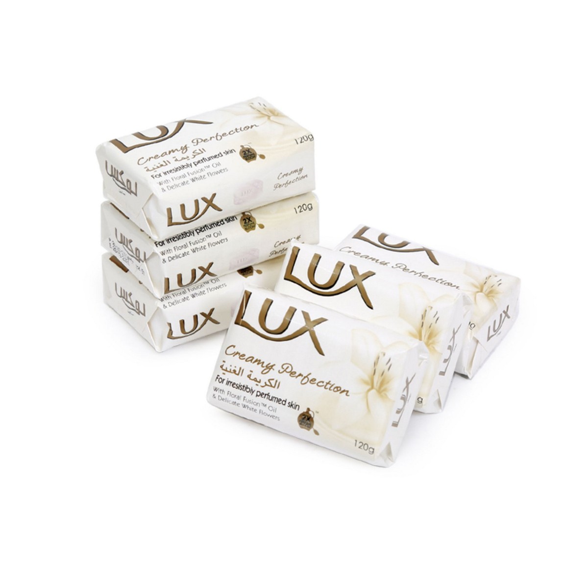 Lux Soap Assorted 6 x 120 g