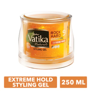 Buy Dabur Vatika Styling Gel Extreme Hold 250 ml Online at Best Price | Hair Gel | Lulu UAE in UAE