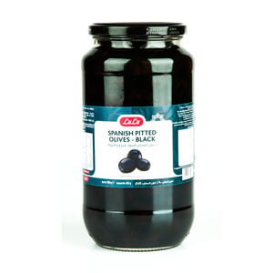 LuLu Spanish Pitted Black Olives 550g