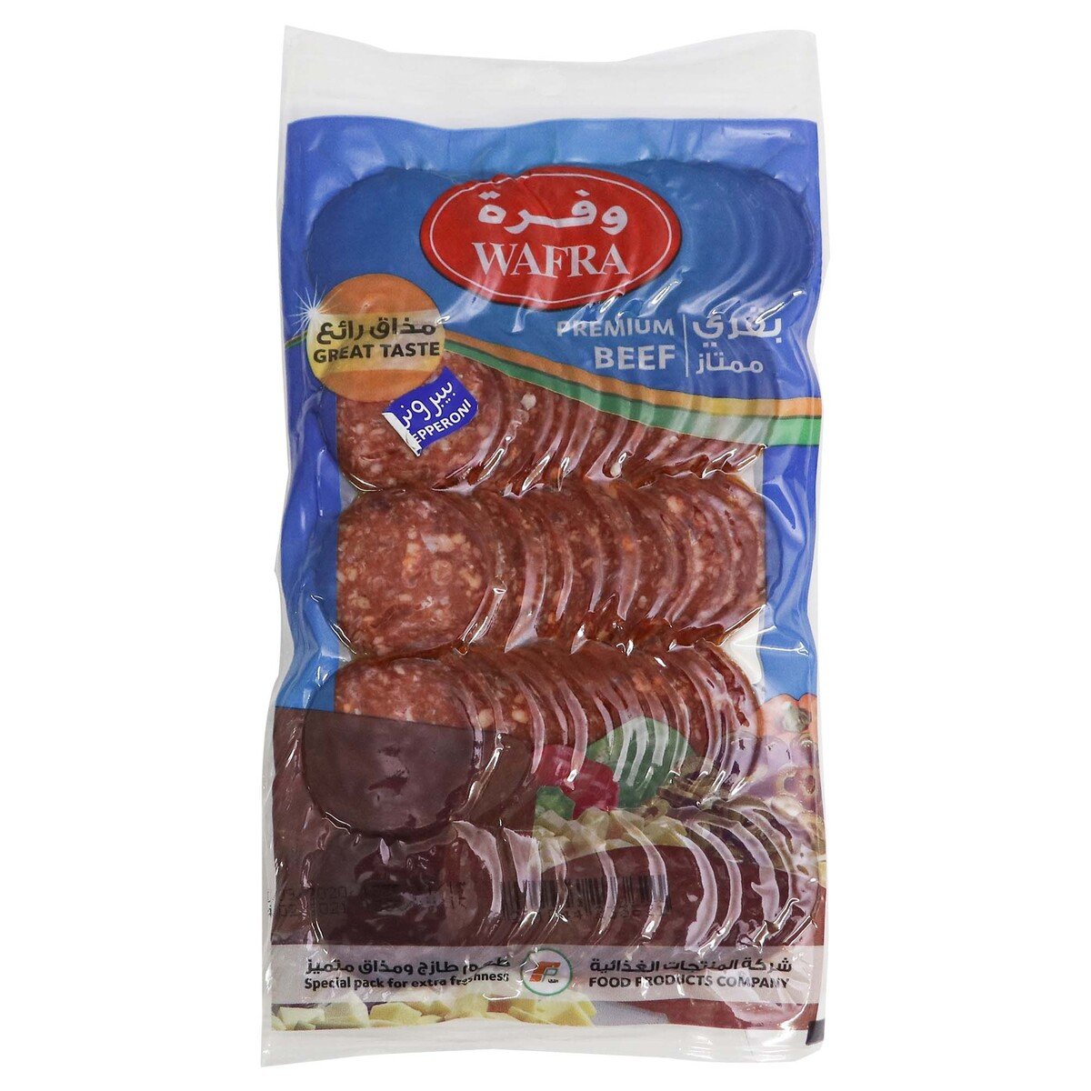 Wafra Premium Beef Pepperoni 200g