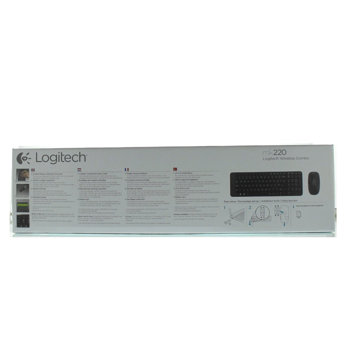 Logitech Wireless keyboard MK220 + Mouse