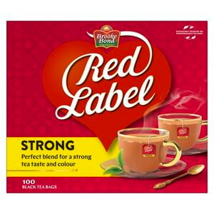 Brooke Bond Red Label Black Tea 100pcs