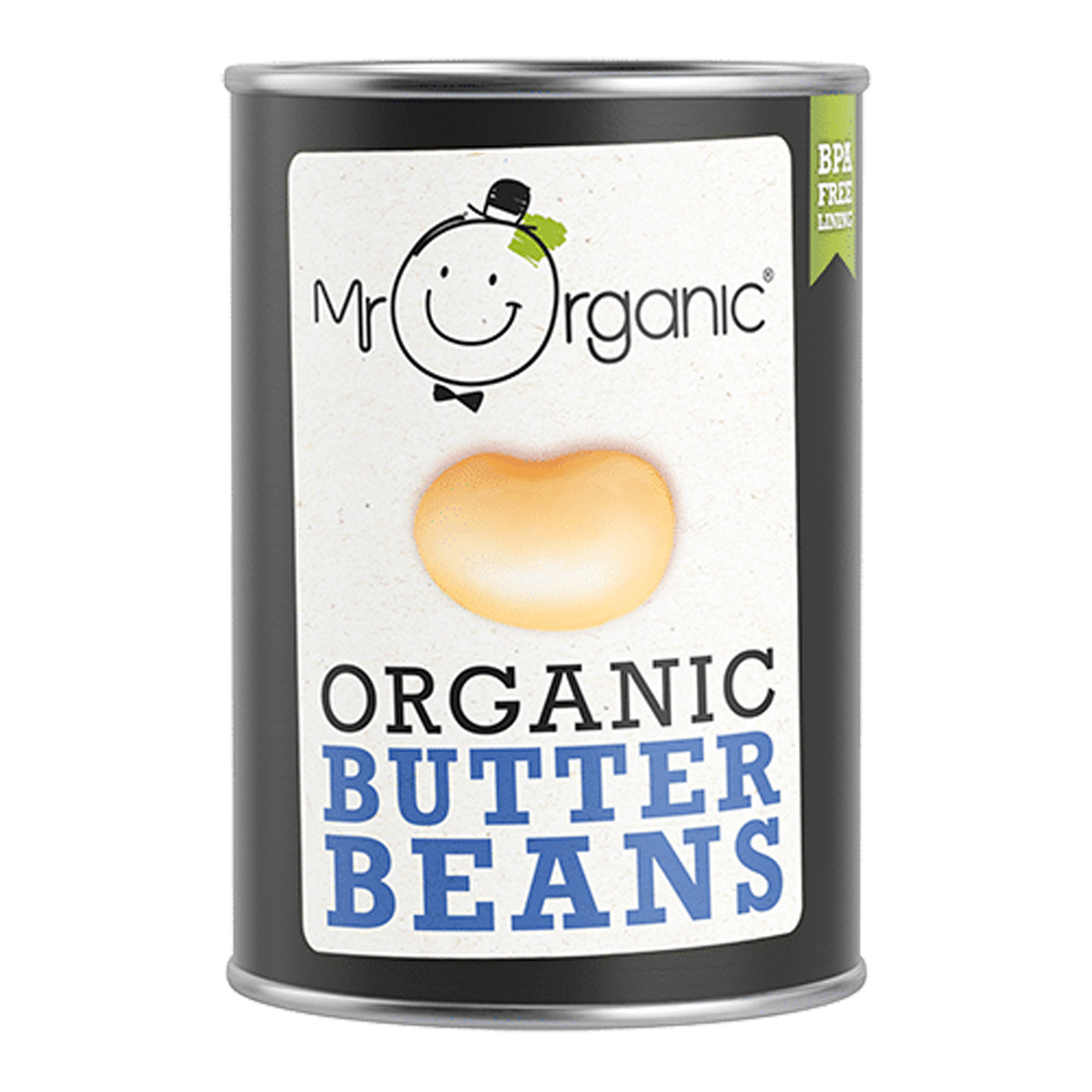 Mr. Organic Butter Beans 400 g