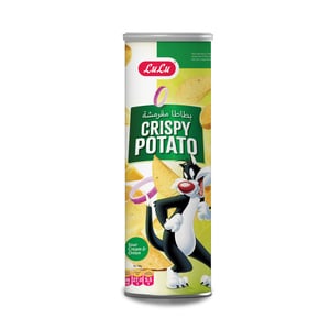 LuLu Crispy Potato Sour Cream & Onion 160g