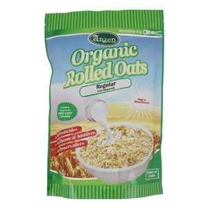 Anzen Organic Regular Roll Oats 500g