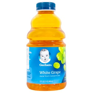 Gerber Baby Juice White Grape 946ml