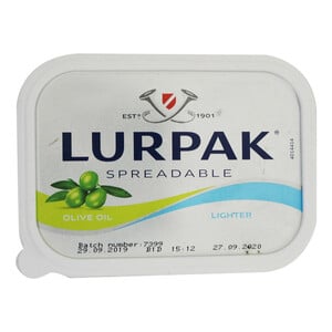 Lurpak Spreadable Lighter With Olive Oil 250g