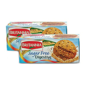 Britannia Digestive Biscuit Sugar Free 2 x 350g