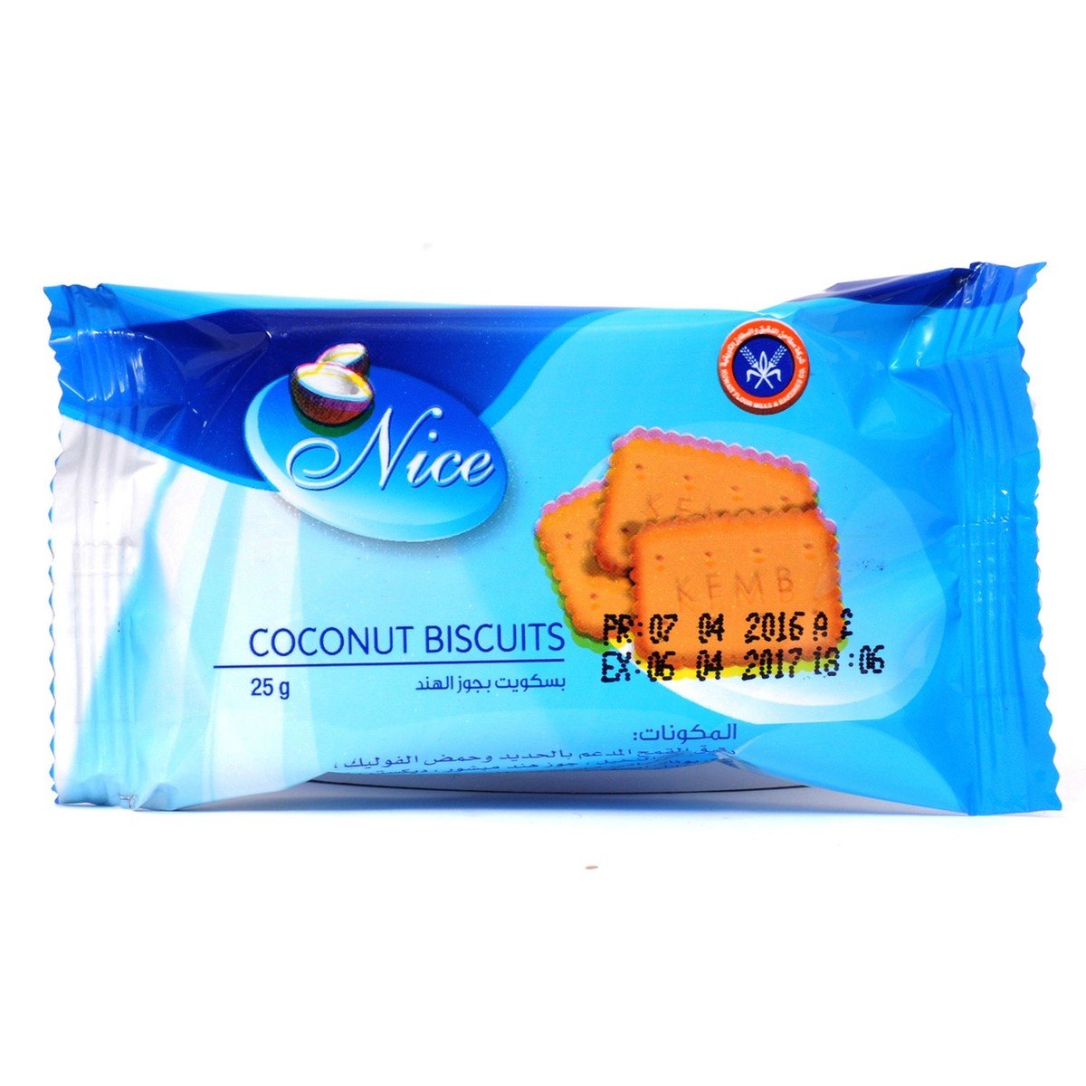 KFMBC Nice Coconut Biscuits 24 x 25 g