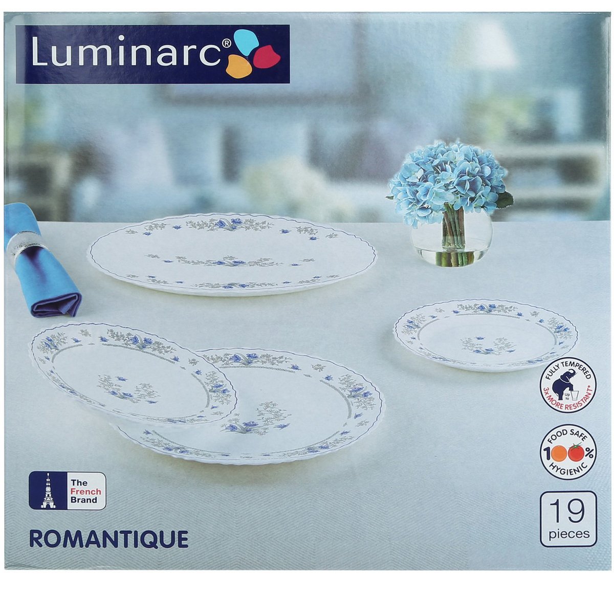 Luminarc Romantic Dinner Set 19pcs