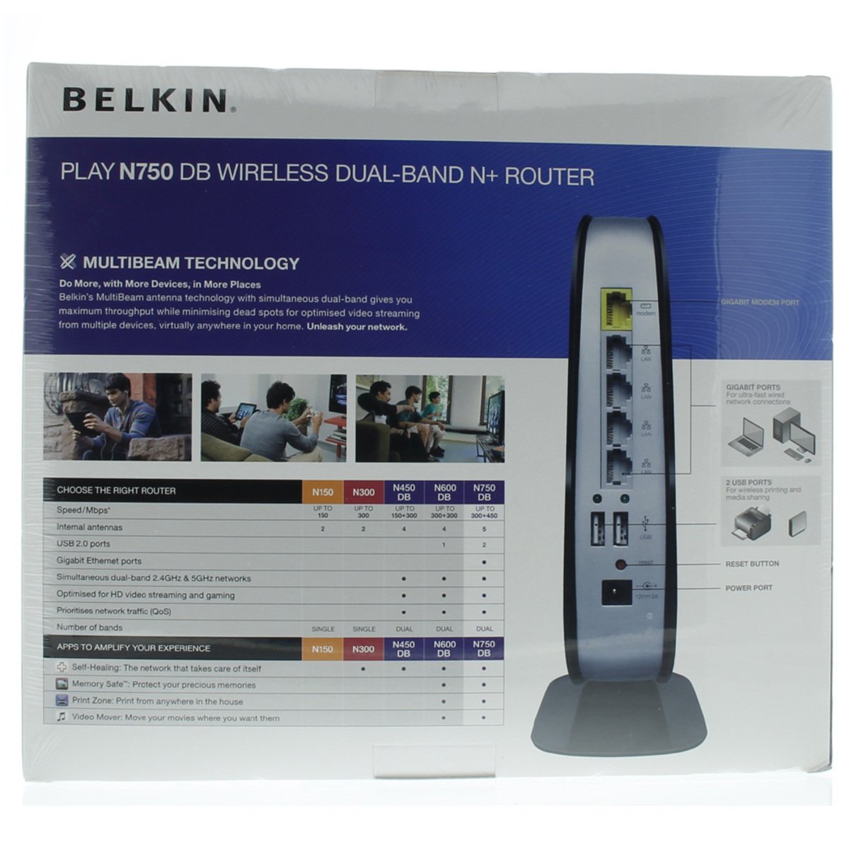 Belkin Wireless Dual Band Router N750 F9K1103