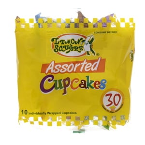 Lemon Square Assorted Cupcake 10pcs