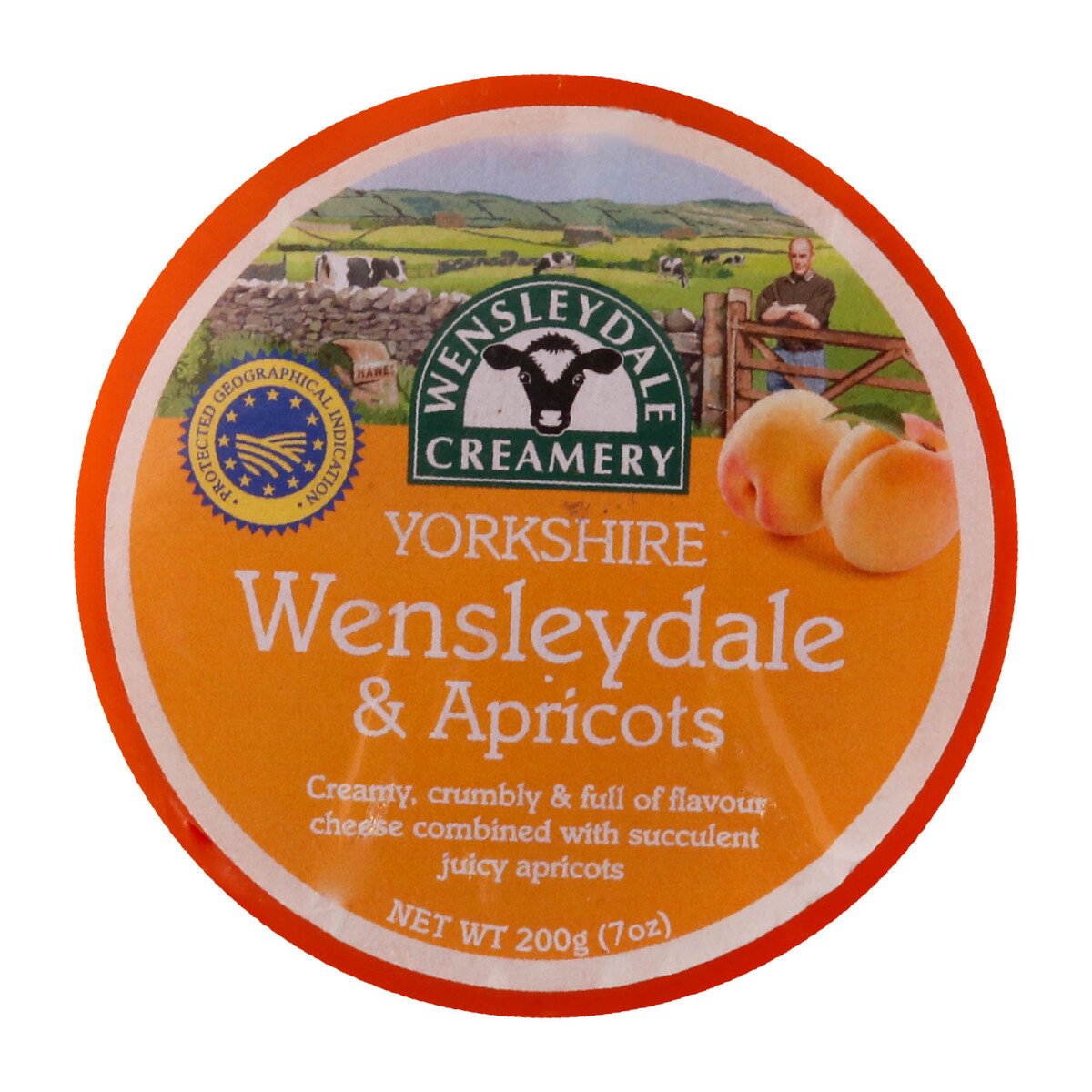 Wensleydale Creamery Yorkshire Wensleydale & Apricots Cheese 200 g